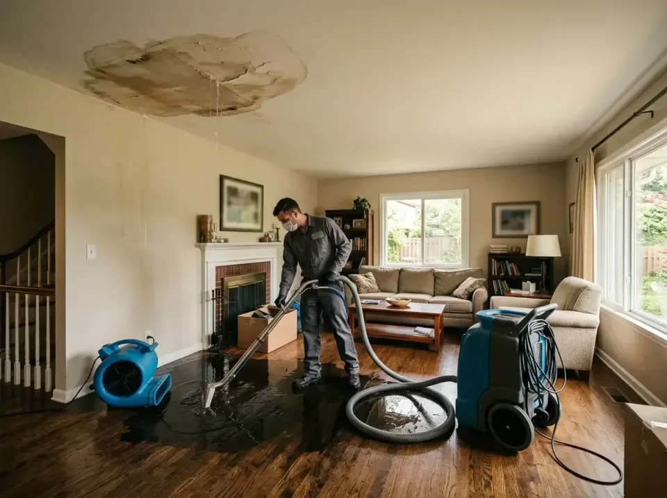 attic-pipe-burst-ceiling-drip-008 — frequently asked questions, Water Damage Restoration & Carpet Care in Bagdad, AZ